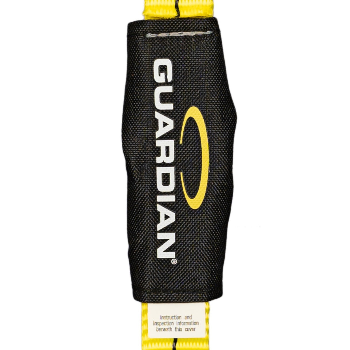 Guardian 01260 4 ft Single Leg Non Shock Absorbing Fall Restraint Lanyard with Steel Snap Hooks - 2