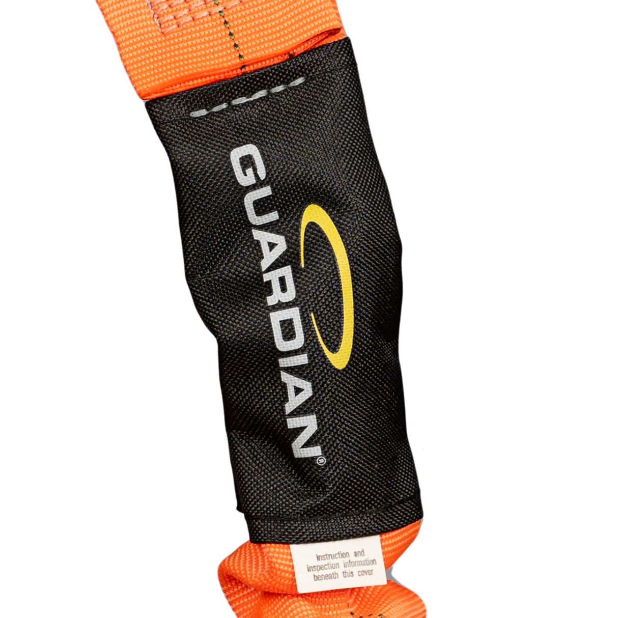 Guardian 01298 4-1/2 ft. to 6 ft. Double Leg Internal Shock Stretch Lanyard with Rebar Hooks - 5