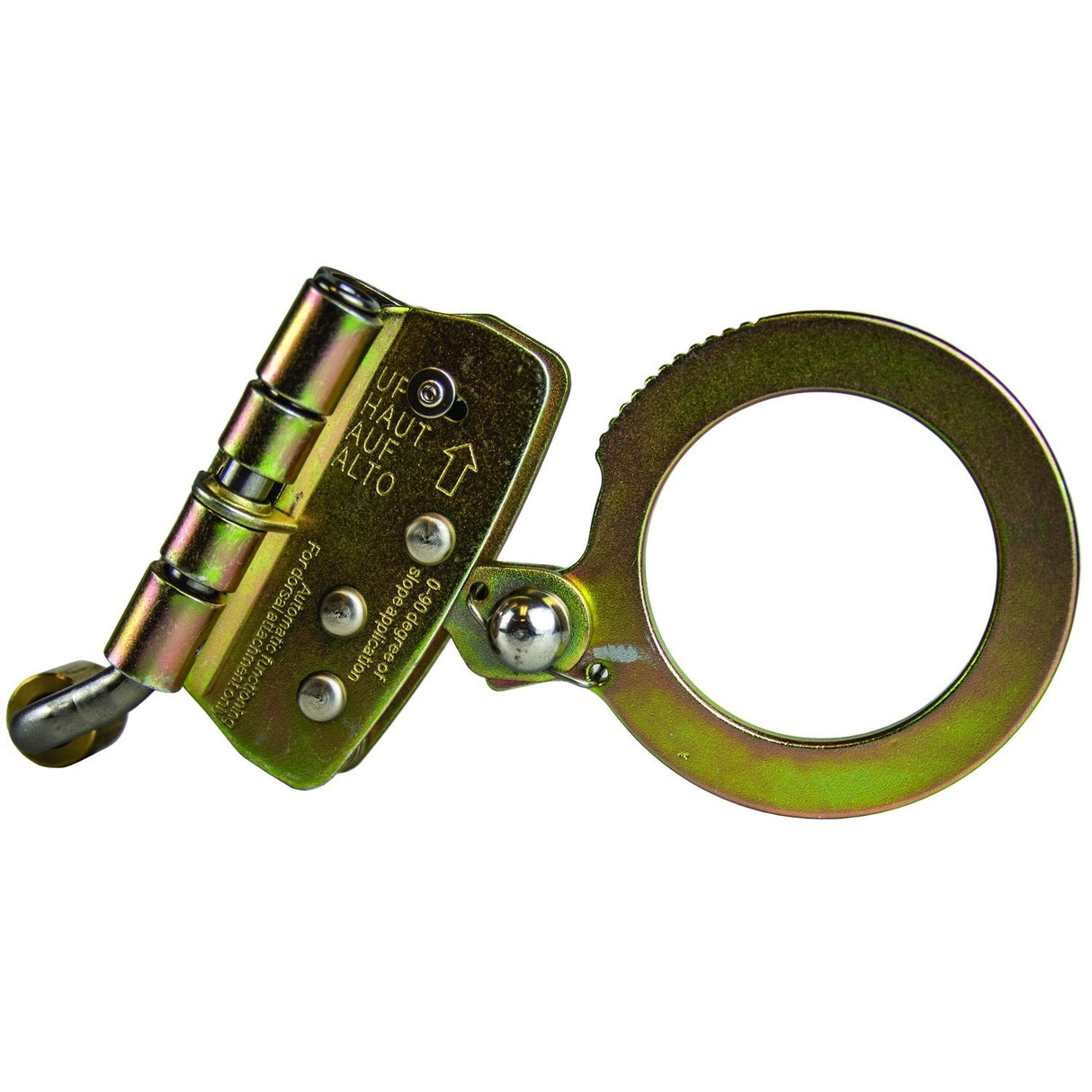Guardian 01508 Zinc Plated Steel Rope Grab for 5/8 in. Vertical Lifelines