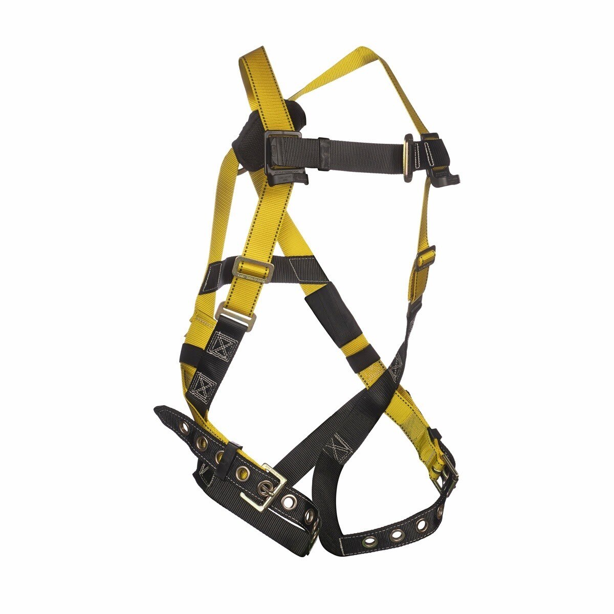 Guardian 01703 Velocity Standard Full Body Harness S-L Pass Through Chest Tongue Buckle Legs (1 Each) - 2