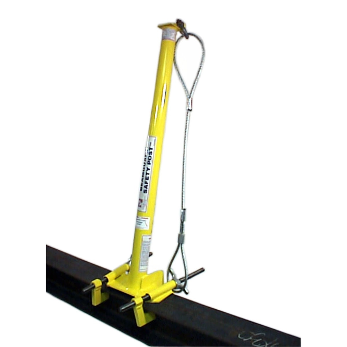 Guardian 04701 Beamguard HLL Stanchion for I-Beam Horizontal Lifeline Systems 48 in. (1 Each)