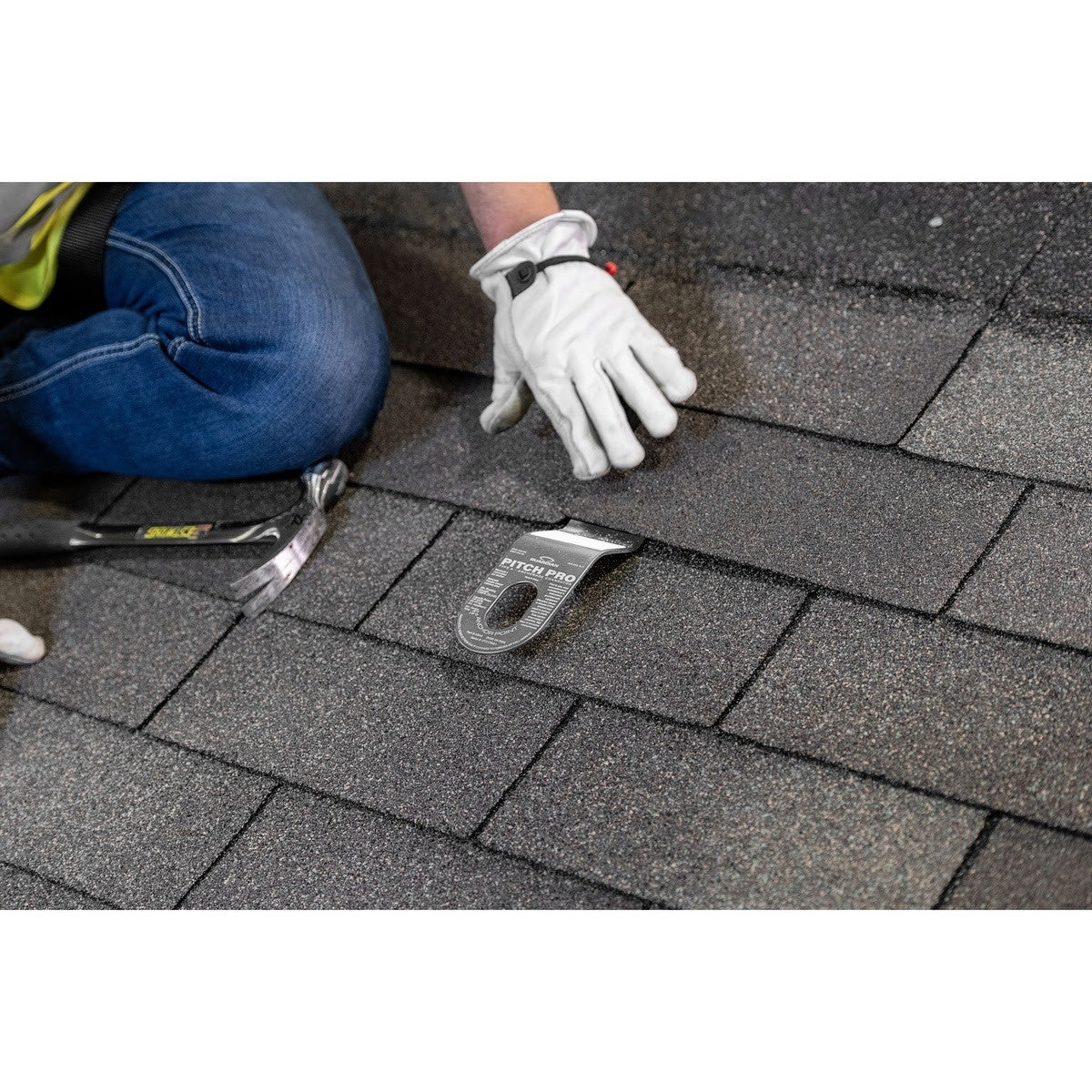 Guardian 10542 Pitch Pro 10.25 in Slotted Roof Anchor for Asphalt Shingle Roofs Gray (Single) - 6