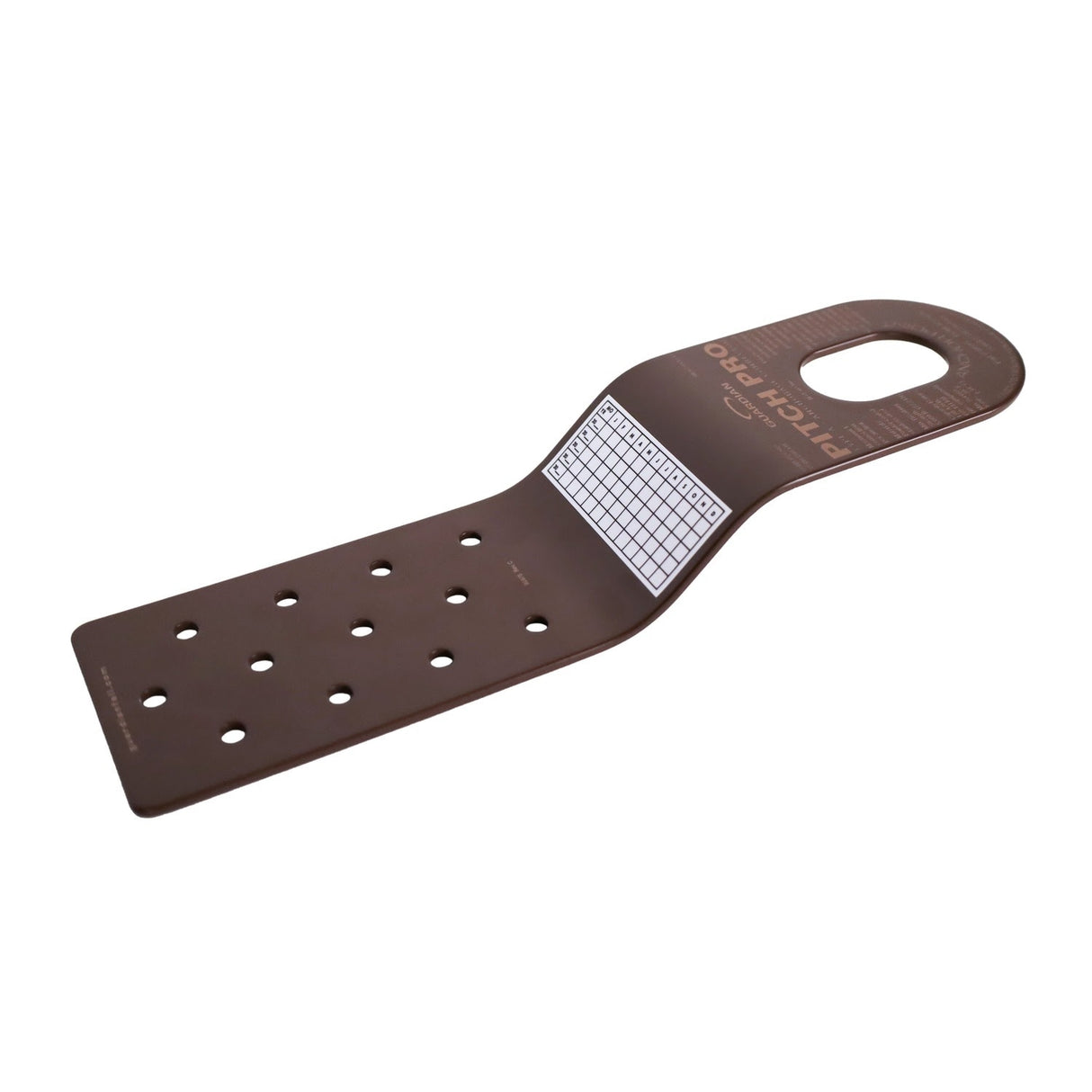 Guardian 10544 Pitch Pro Slotted Roof Anchor Brown for Sloped Asphalt Shingle Roofs (25 Pack) - 2