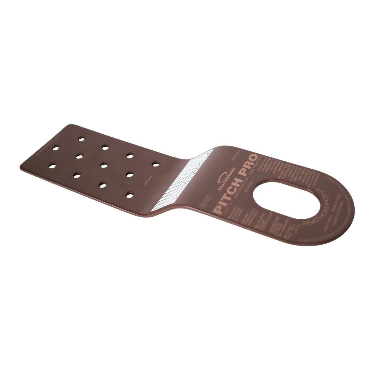 Guardian 10544 Pitch Pro Slotted Roof Anchor Brown for Sloped Asphalt Shingle Roofs (25 Pack) - 3