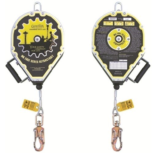 Guardian 10918 Halo Big Block 65 ft. Cable Self-Retracting Lifeline with Steel Snap Hook