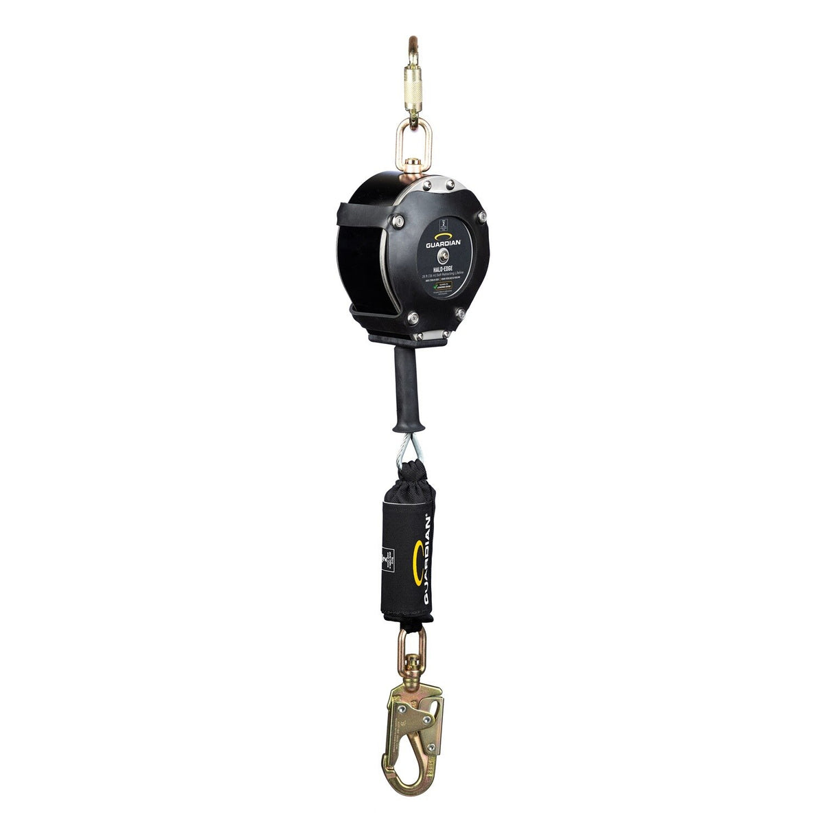 Guardian 10922 Halo Edge 25 ft Cable Class 2 Self Retracting Lifeline for Leading Edge