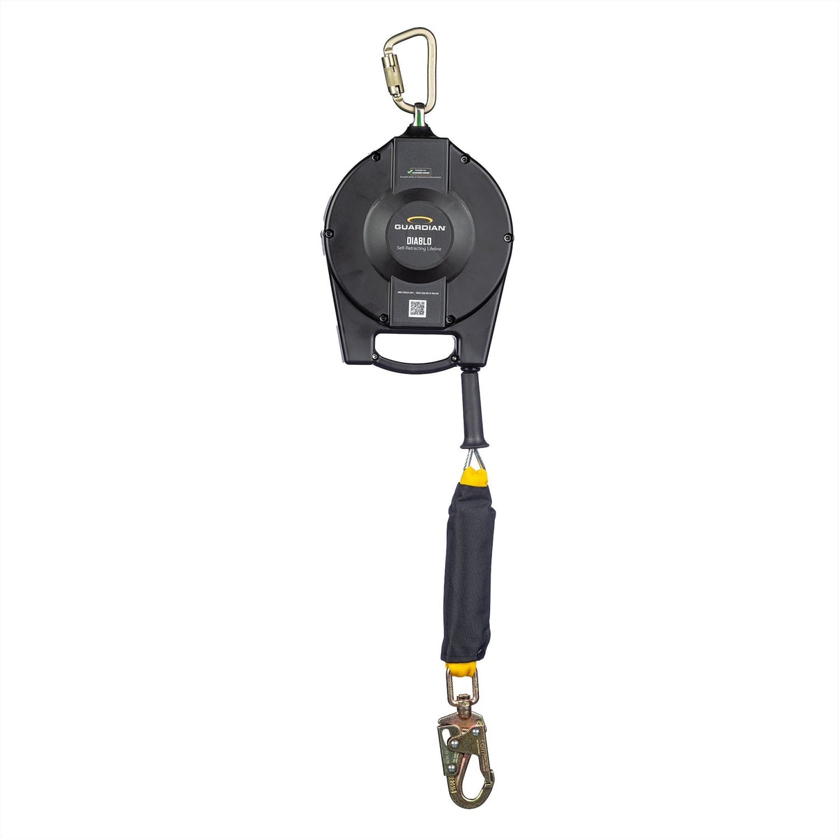 Guardian 10968 50 ft Leading Edge Cable Self Retracting Lifeline with Steel Snap Hook (1 Each)