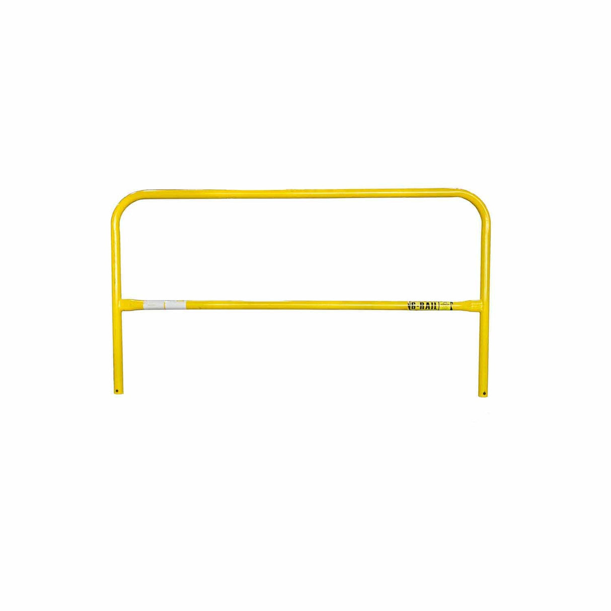 Guardian 15183 6 ft Powder Coated Steel Freestanding Guardrail Rail