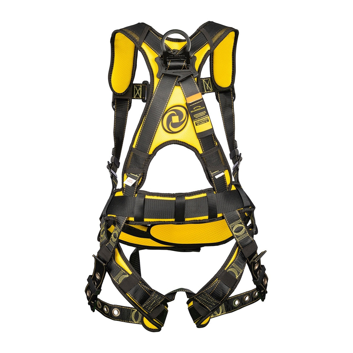 Guardian 21031 Cyclone Full Body Harness with Side D Rings and Waist Pad XL (1 Each) - 3