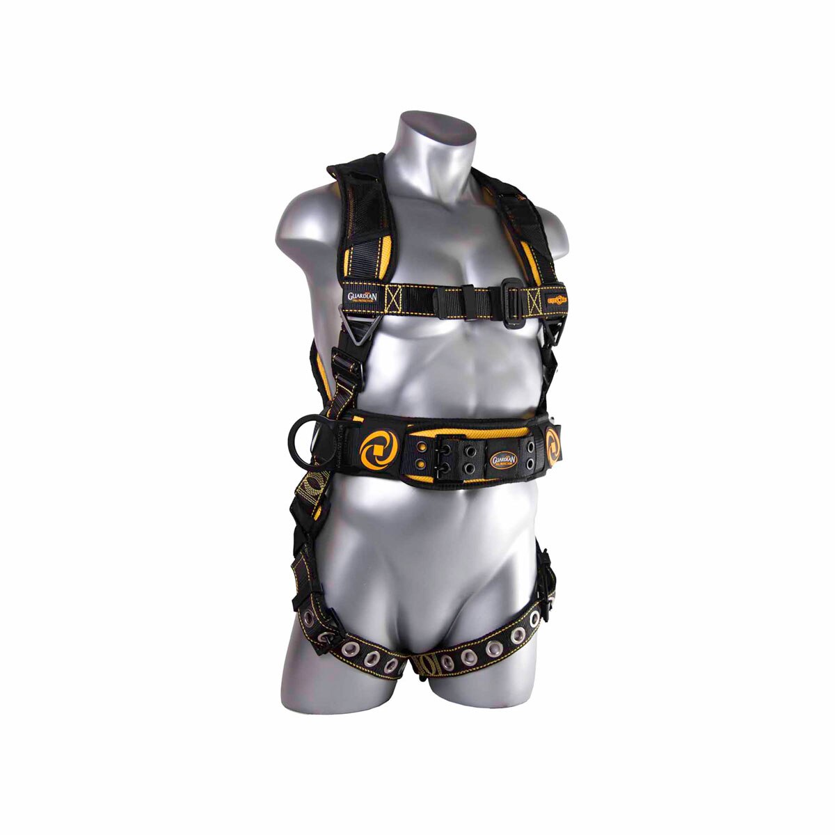Guardian 21066 Cyclone Full-Body Fall Protection Harness Size XL with Dorsal and Hip D-Rings (1 Each)