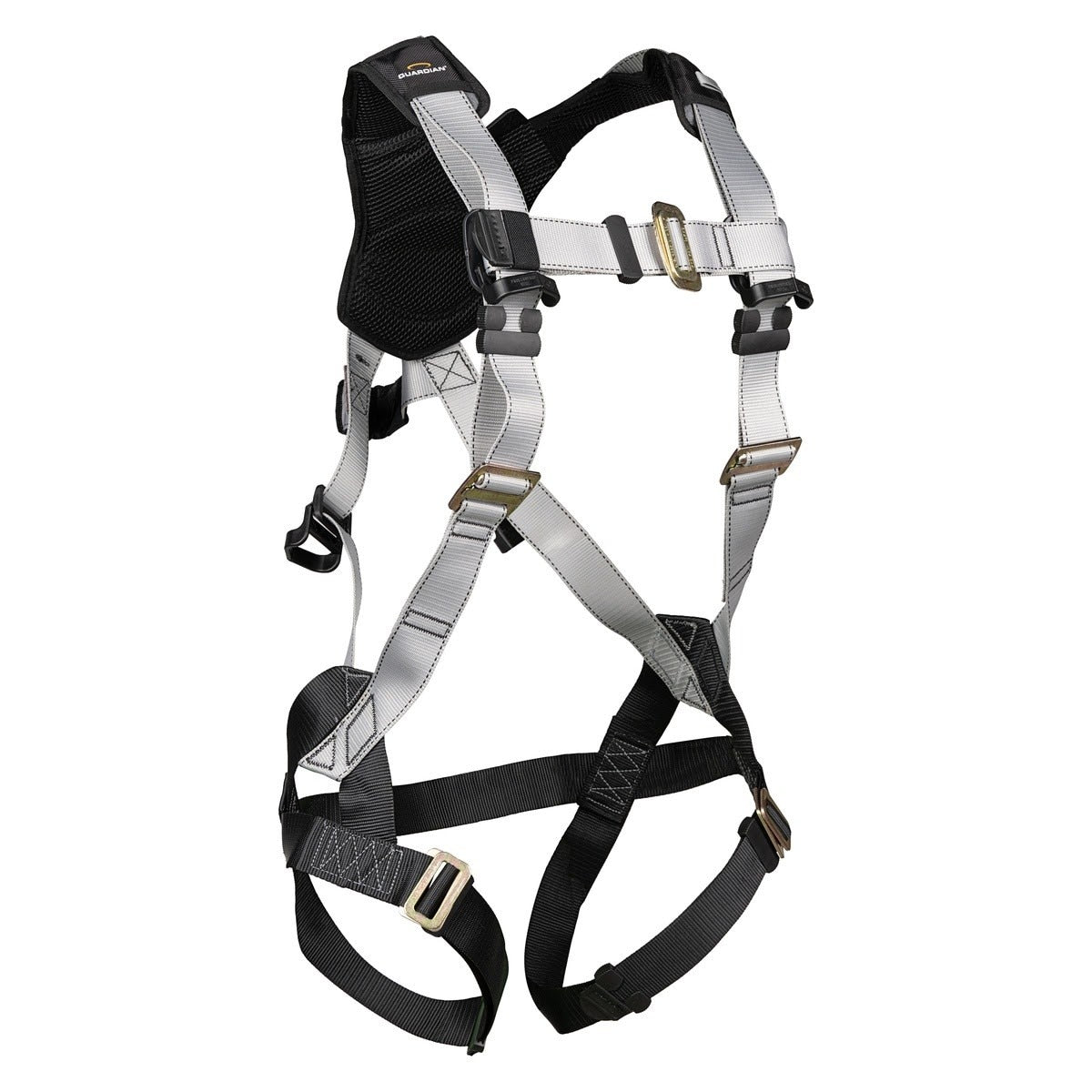 Guardian 3737001 Defender Standard Full Body Harness M-L with Pass-Through Chest and Leg Buckles (1 Each)