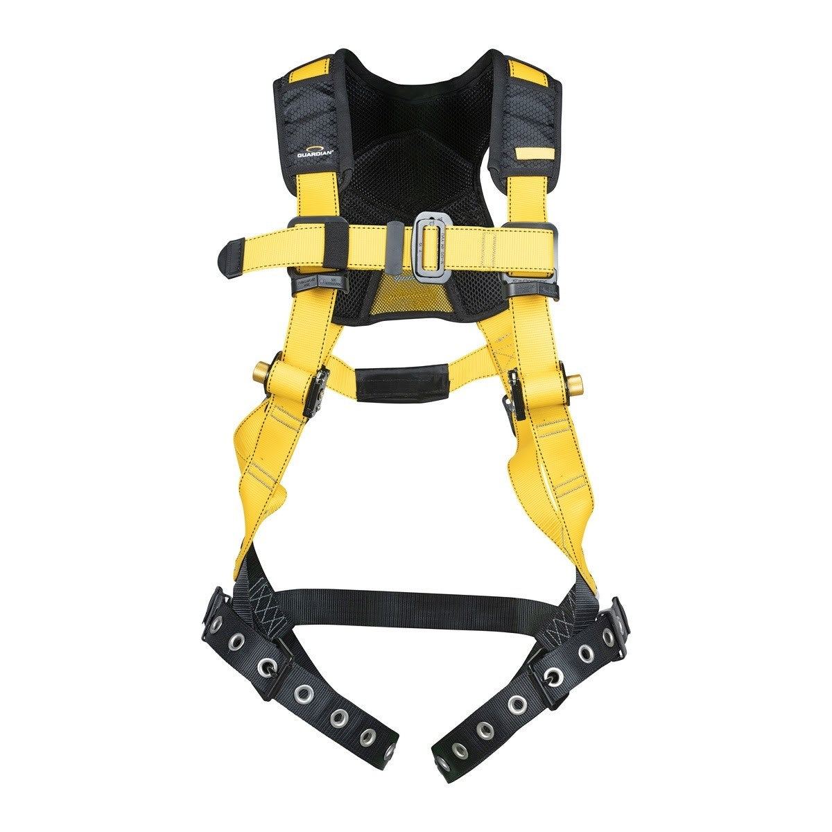 Guardian 3737105 Defender Ultra Full Body Harness M-L Pass Through Chest Tongue Buckle Legs