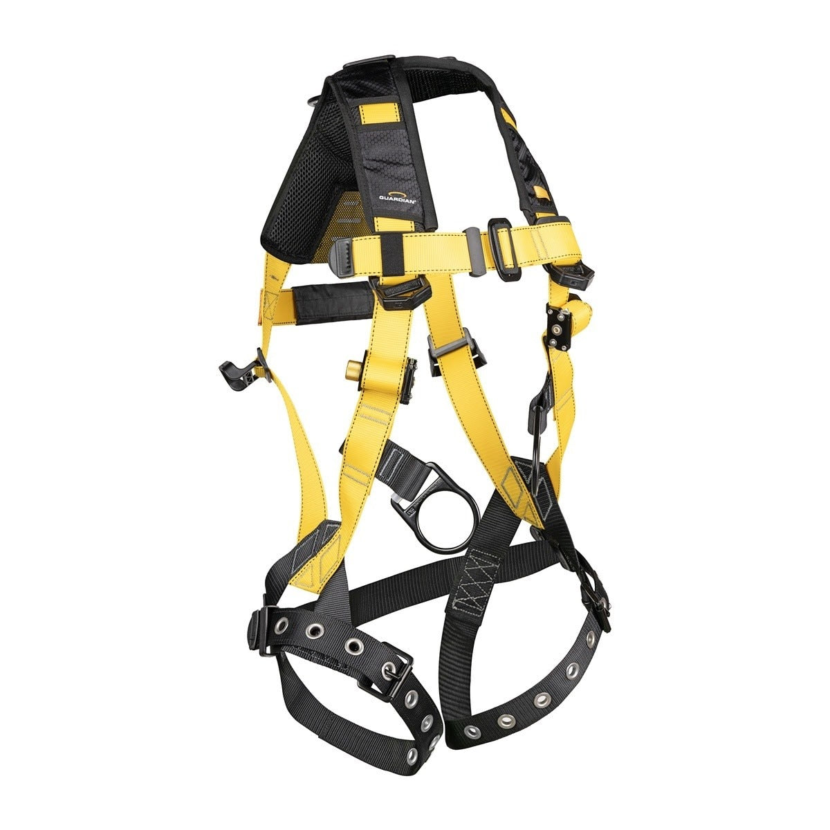 Guardian 3737113 Defender Ultra Positioning Harness M-L Pass-Through Chest Tongue Buckle Legs