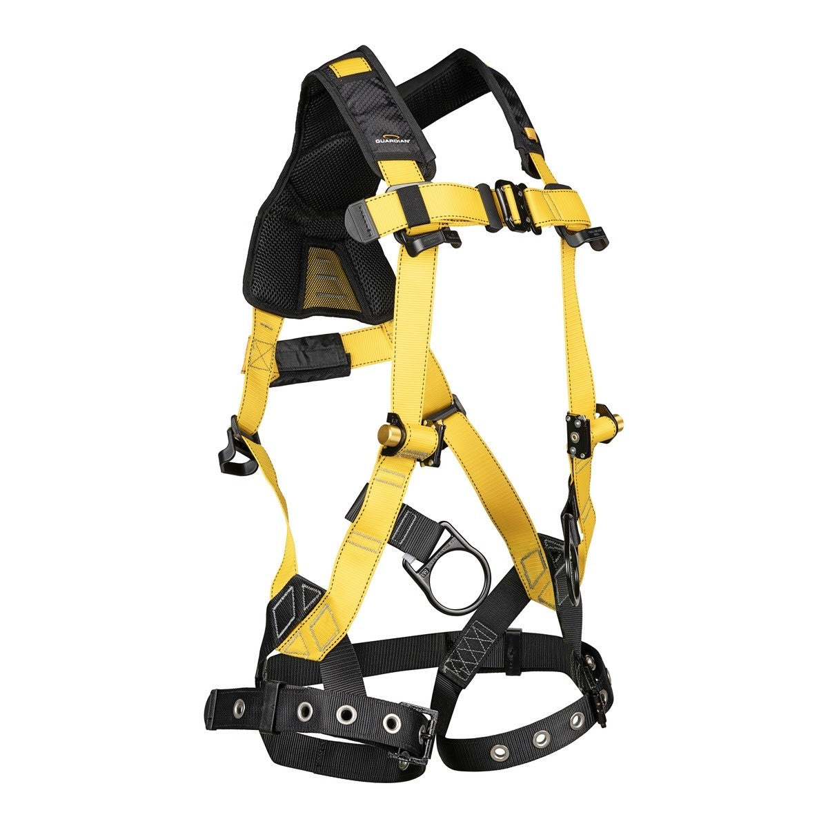 Guardian 3737122 Defender Ultra Positioning Full Body Harness XL-XXL Quick Connect Chest Tongue Buckle Legs