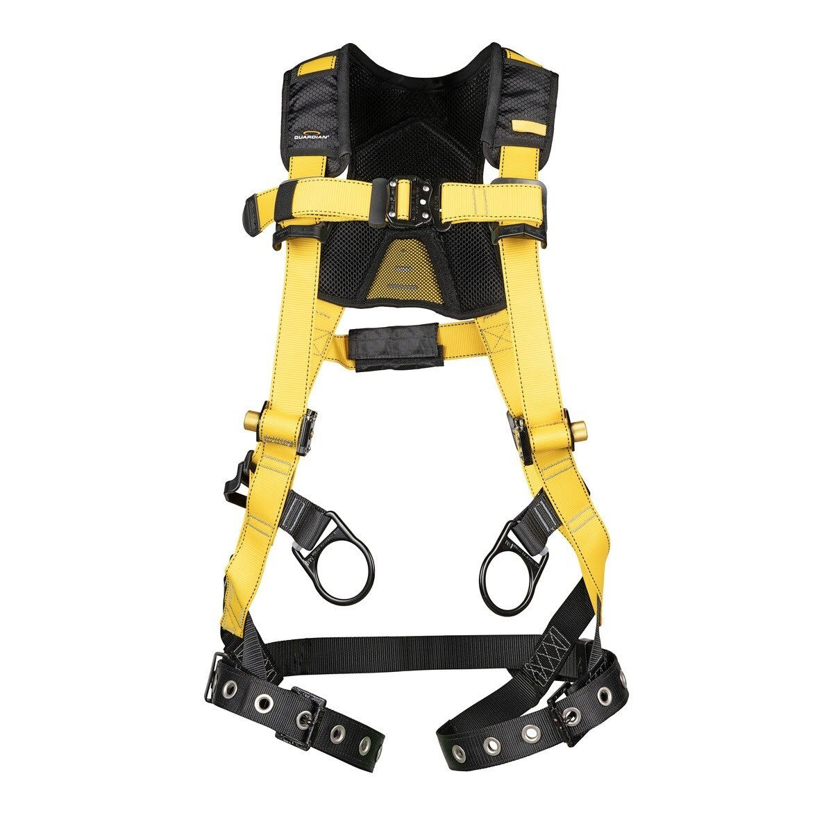 Guardian 3737122 Defender Ultra Positioning Full Body Harness XL-XXL Quick Connect Chest Tongue Buckle Legs - 2