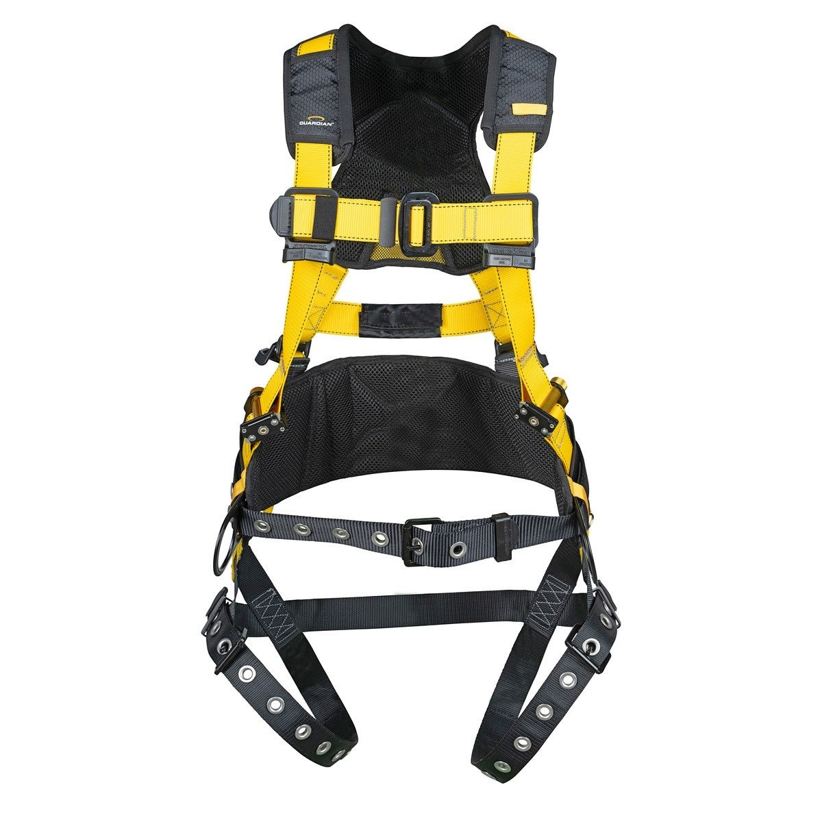 Guardian 3737195 Defender Ultra Construction Full Body Harness XXXL Pass Through Chest Tongue Buckle Legs (1 Each) - 5