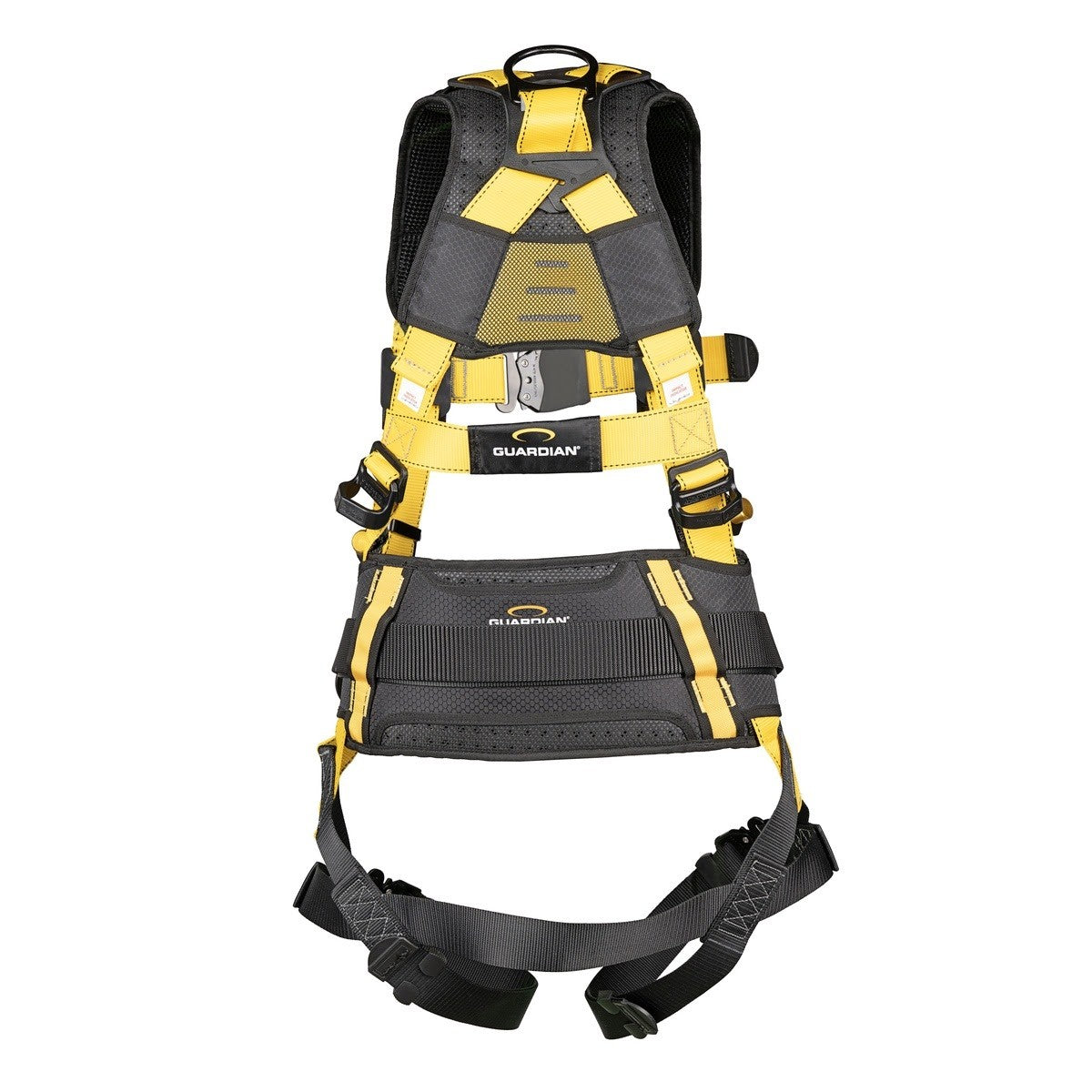 Guardian 3737233 Defender Ultra Construction Full Body Harness M-L Quick-Connect Chest Legs - 3