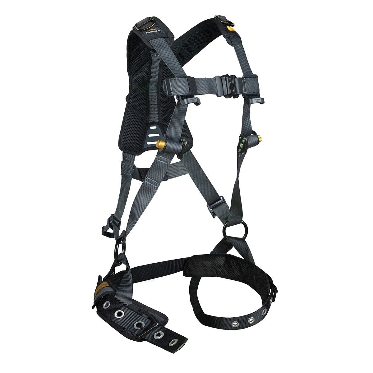 Guardian 3737317 Defender Ultra Plus Retrieval Full Body Harness M-L Quick Connect Chest Tongue Buckle Legs (1 Each)