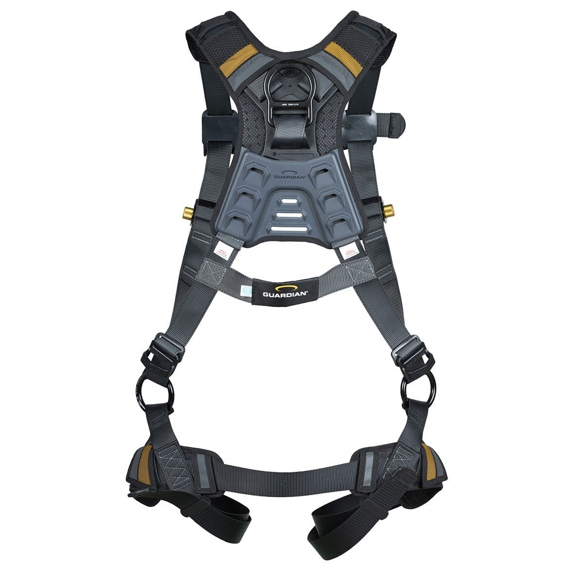 Guardian 3737333 Ultra Plus Standard Full Body Harness Quick Connect Chest and Legs M-L - 3