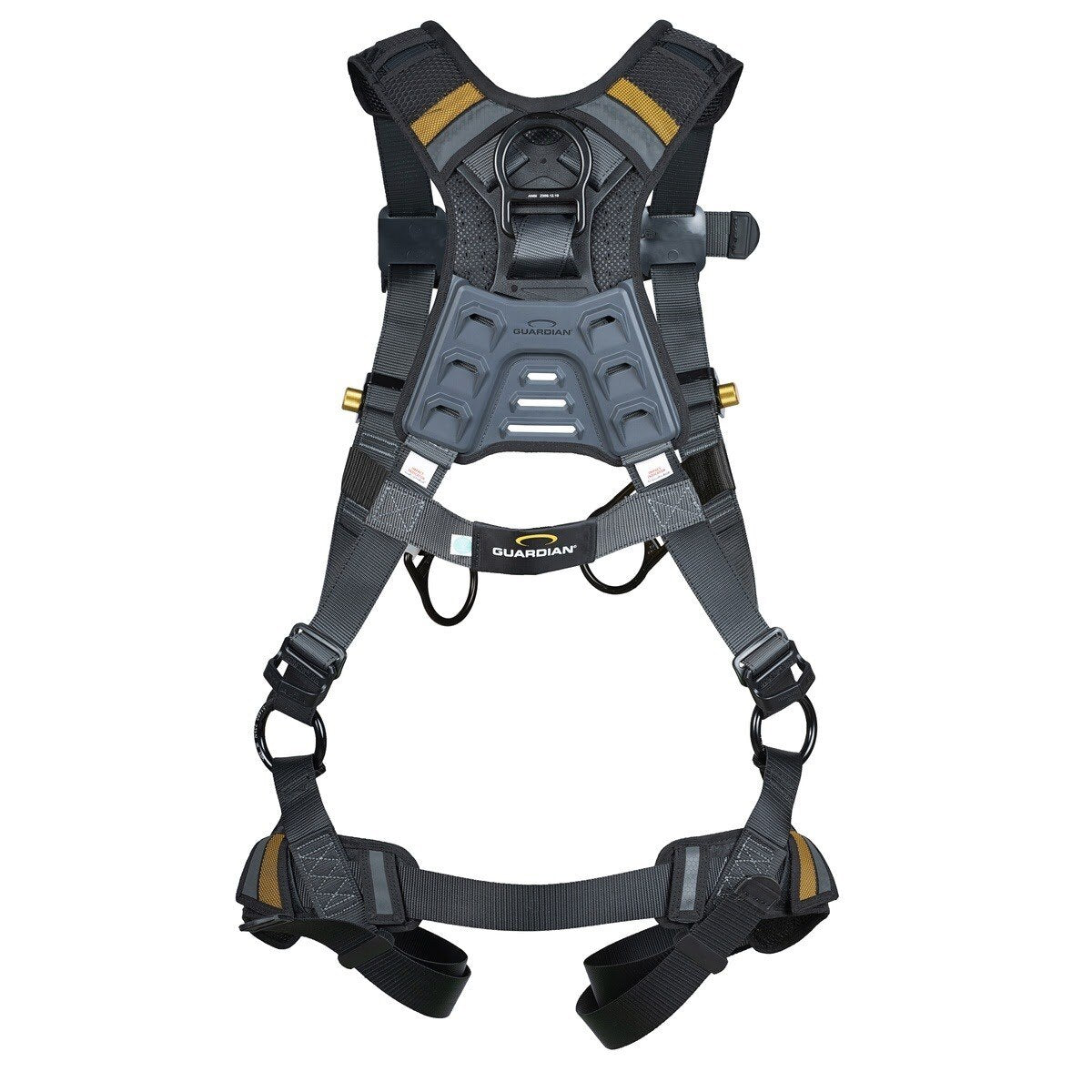 Guardian 3737339 Defender Ultra Plus Positioning Full Body Harness with Quick-Connect Buckles XXXL - 3