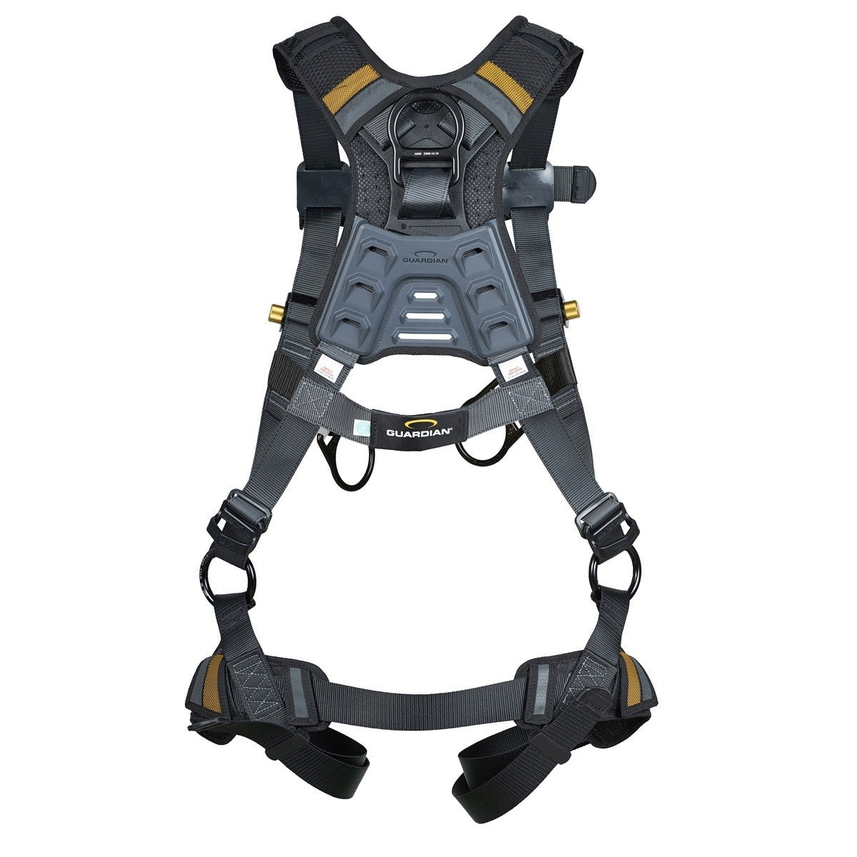 Guardian 3737339 Defender Ultra Plus Positioning Full Body Harness with Quick-Connect Buckles XXXL - 3