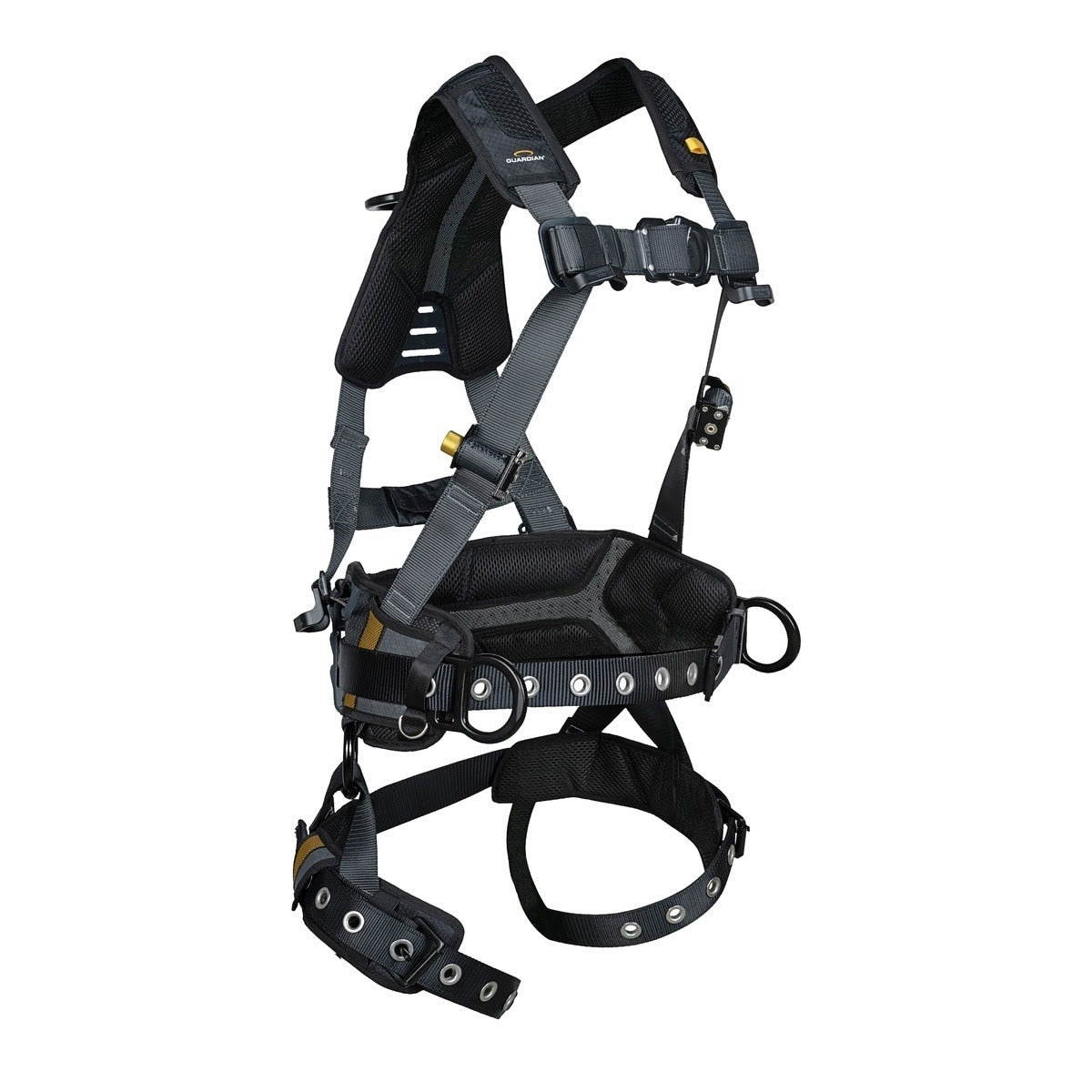 Guardian 3737378 Defender Ultra Plus Full Body Harness XL-XXL Quick-Connect Chest Tongue Buckle Legs - 2