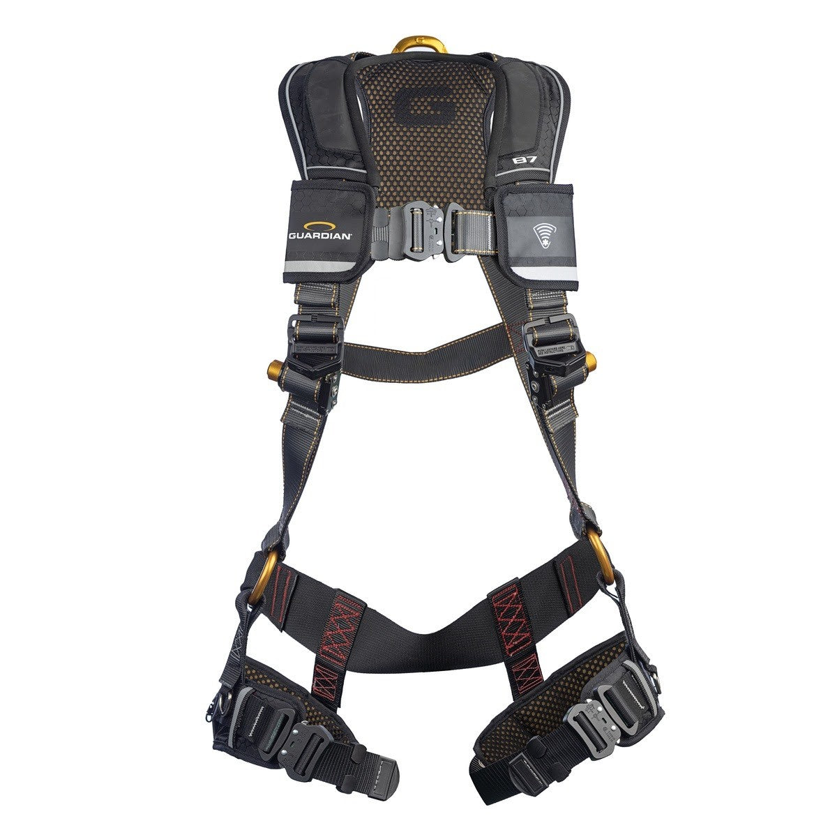 Guardian 3740002 B7-Comfort Full Body Harness with Quick-Connect Chest and Leg Buckles Size M (1 Each)