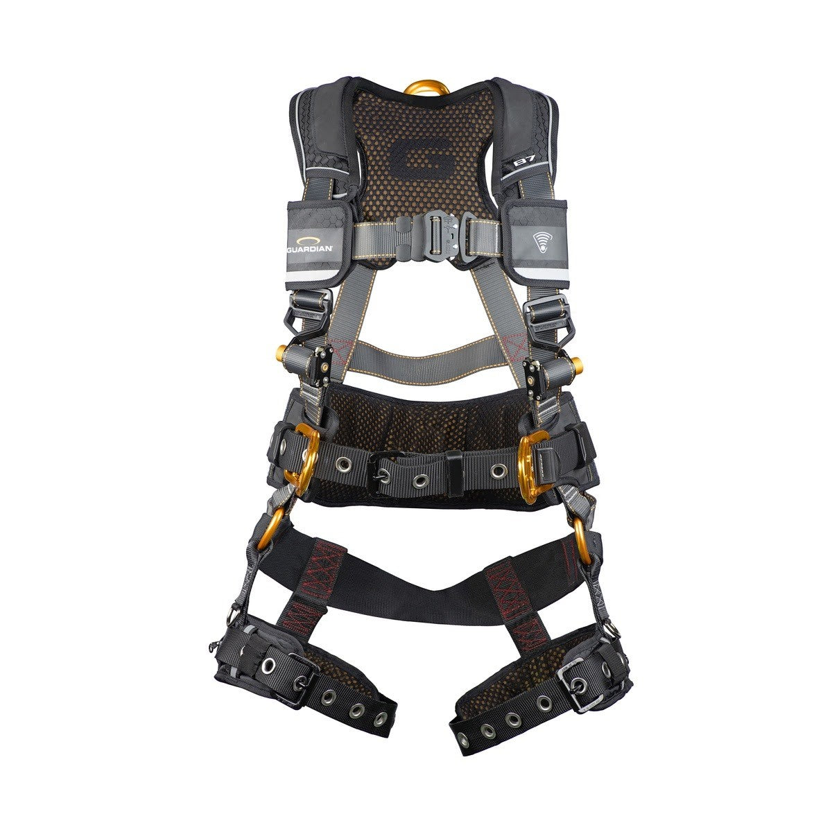 Guardian 3740090 B7-Comfort Full Body Harness with Waist Pad and Hip D-Rings Size XS (1 Each)
