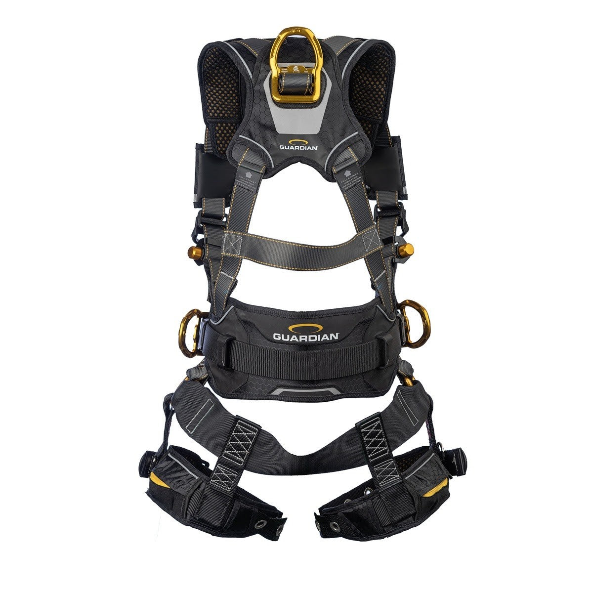 Guardian 3740090 B7-Comfort Full Body Harness with Waist Pad and Hip D-Rings Size XS (1 Each) - 3