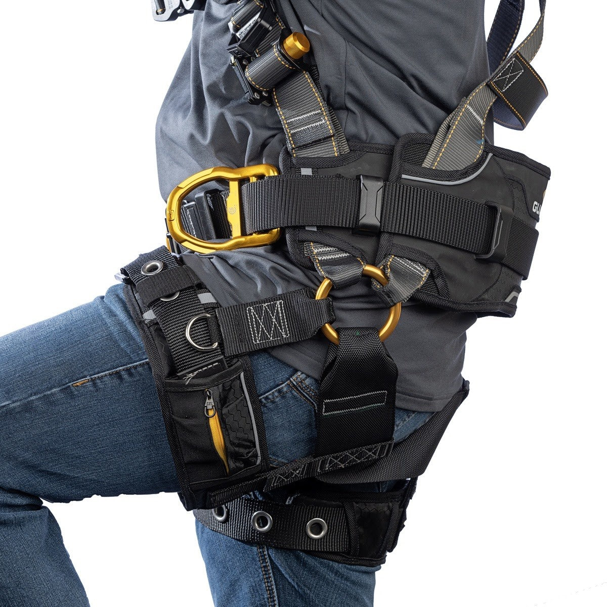 Guardian 3740090 B7-Comfort Full Body Harness with Waist Pad and Hip D-Rings Size XS (1 Each) - 6