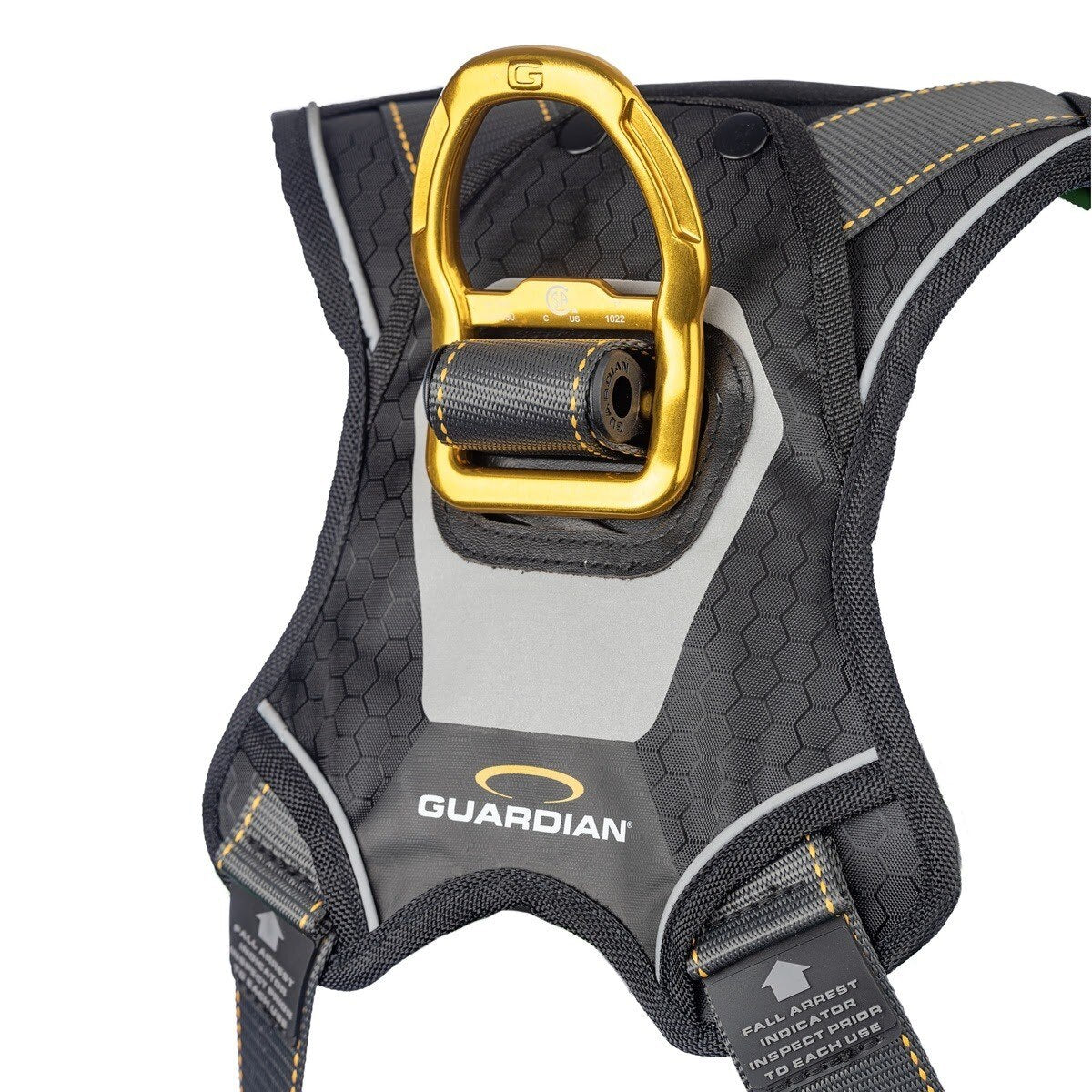 Guardian 3740090 B7-Comfort Full Body Harness with Waist Pad and Hip D-Rings Size XS (1 Each) - 7