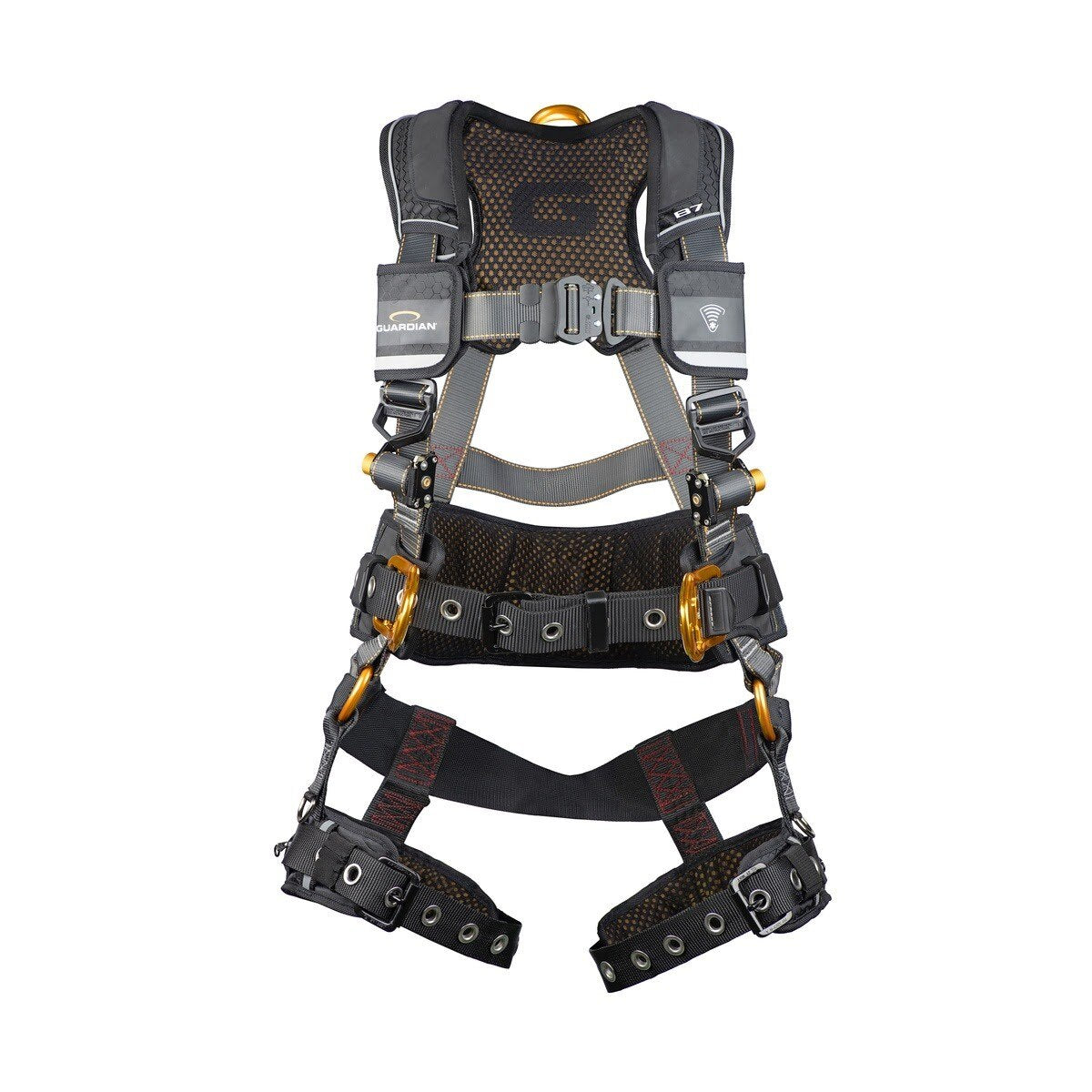 Guardian 3740092 B7-Comfort Full Body Safety Harness with Waist Pad and Hip D-Rings Size M