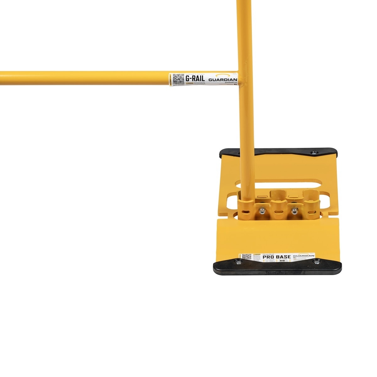 Guardian 5400030 Pro Baseplate for G-Rail Guardrail System Compression Fit Steel Base 29.6 in x 14.9 in x 4.8 in - 4