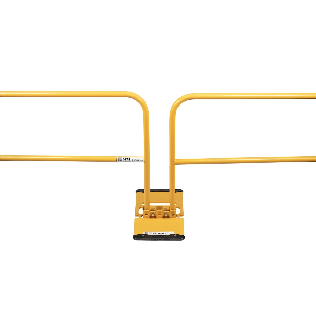 Guardian 5400030 Pro Baseplate for G-Rail Guardrail System Compression Fit Steel Base 29.6 in x 14.9 in x 4.8 in - 5