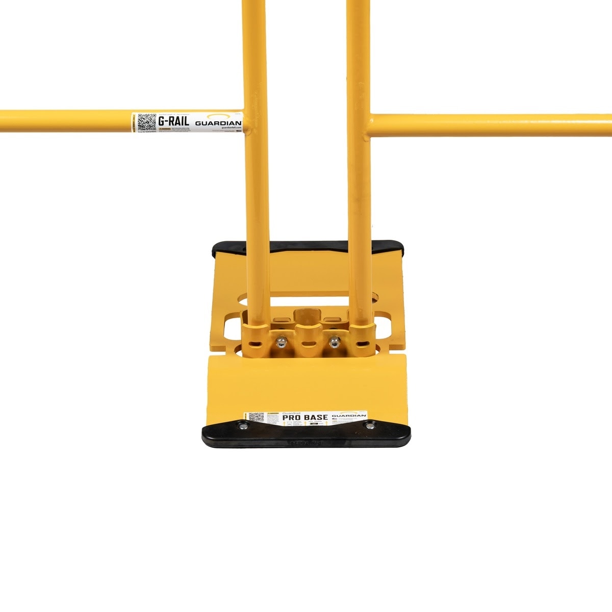 Guardian 5400030 Pro Baseplate for G-Rail Guardrail System Compression Fit Steel Base 29.6 in x 14.9 in x 4.8 in - 6