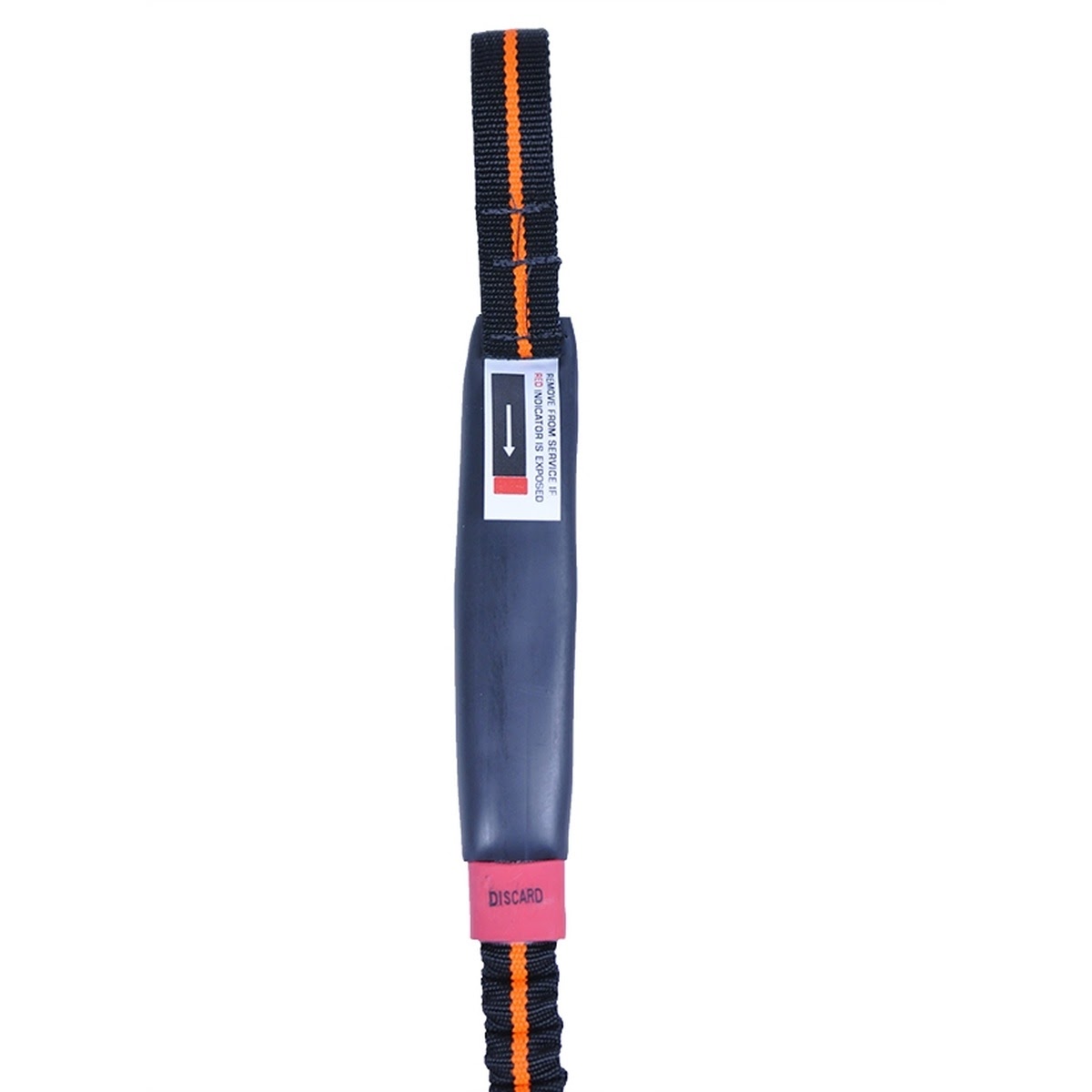 Guardian BNGEXT253TLP-R Shock Absorbing Bungee Tether Carabiner Loop 53 to 63 in 30 lb (Single) - 2