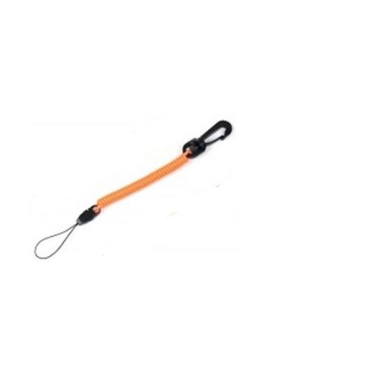 Guardian CC5PHSNPOR Retractable Dosimetry Leash with Swivel Snap Hook and Rope Clip Orange (25 Pack)