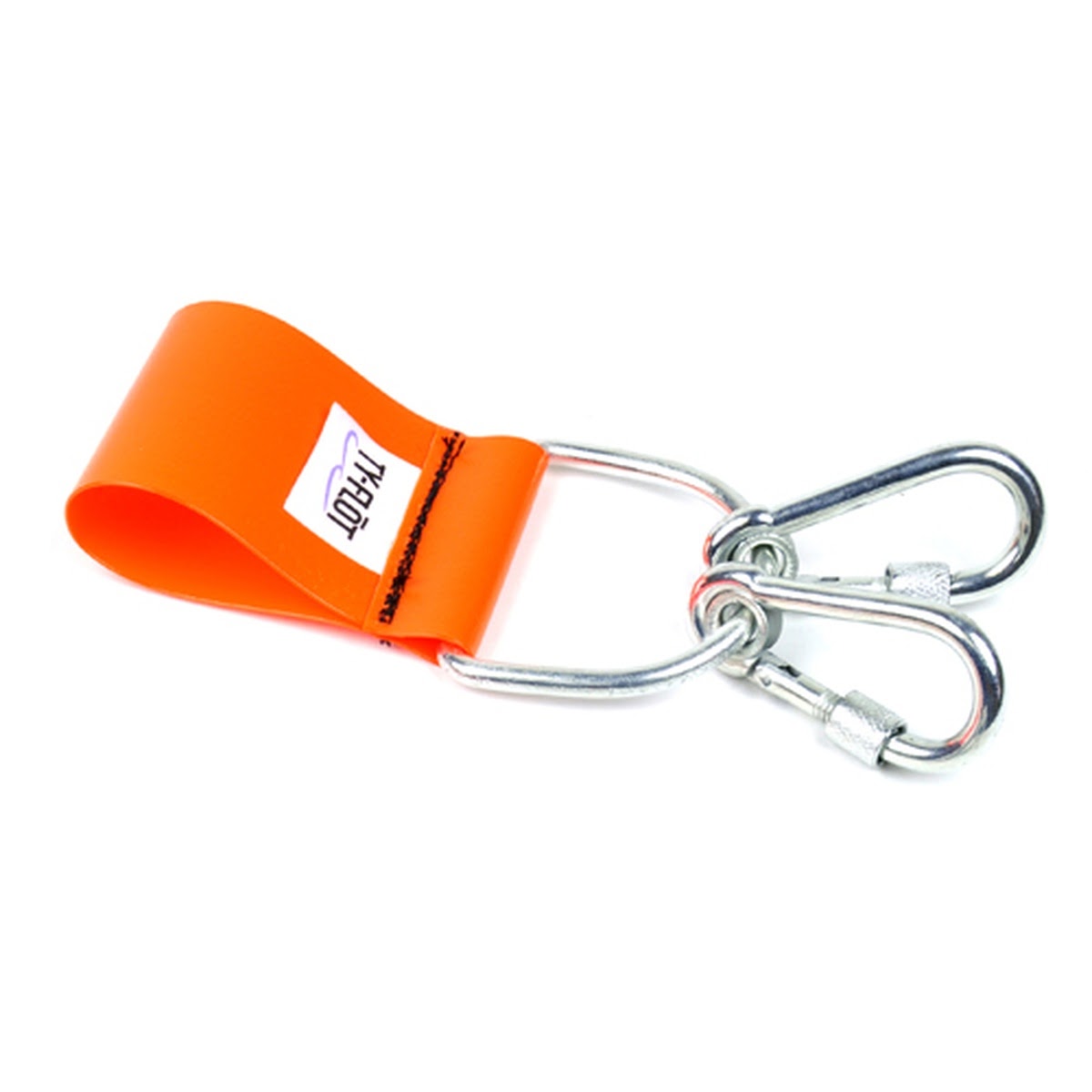 Guardian EZBLTAD2OR 2.5 in Orange Belt Adapter with 2 Captured Screw Gate Carabiners (Single)