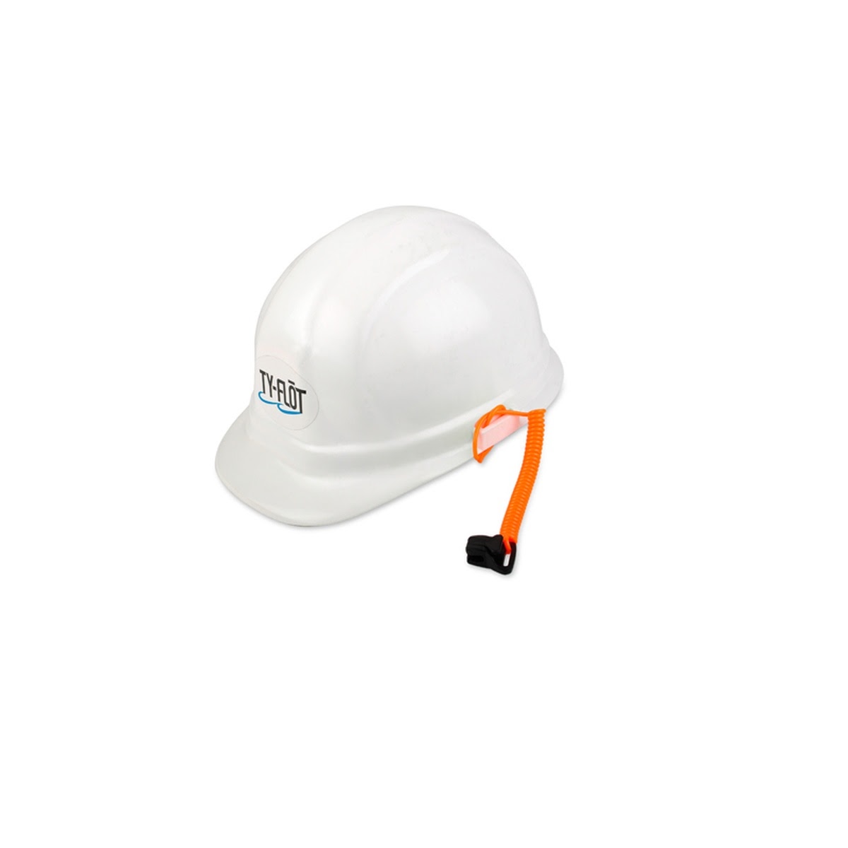 Guardian EZLNYHRDCLOR-10 EZ Clean Coil Hard Hat Lanyard No Metal Orange (10 Pack)