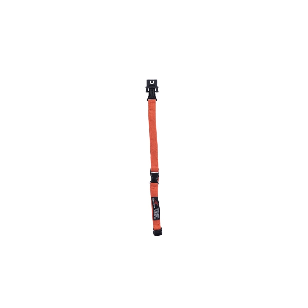 Guardian LNYHRDOR Patented Hard Hat Lanyard No Metal Bungee Tool Tether Orange (100 Pack)