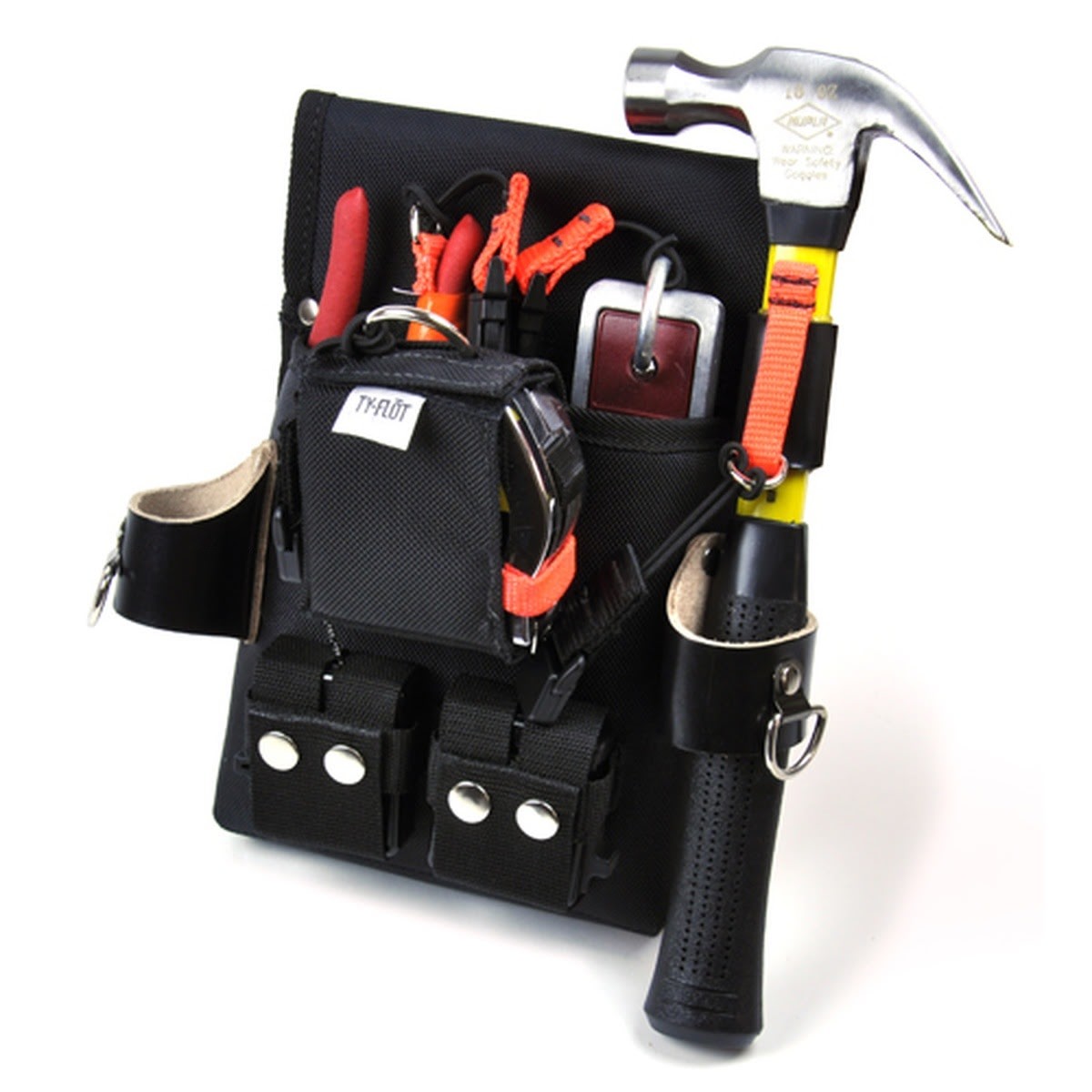 Guardian RET4PKT 4 Pocket Retractable Tool Pouch with 48 in Tethers Belt Mounted (Single)