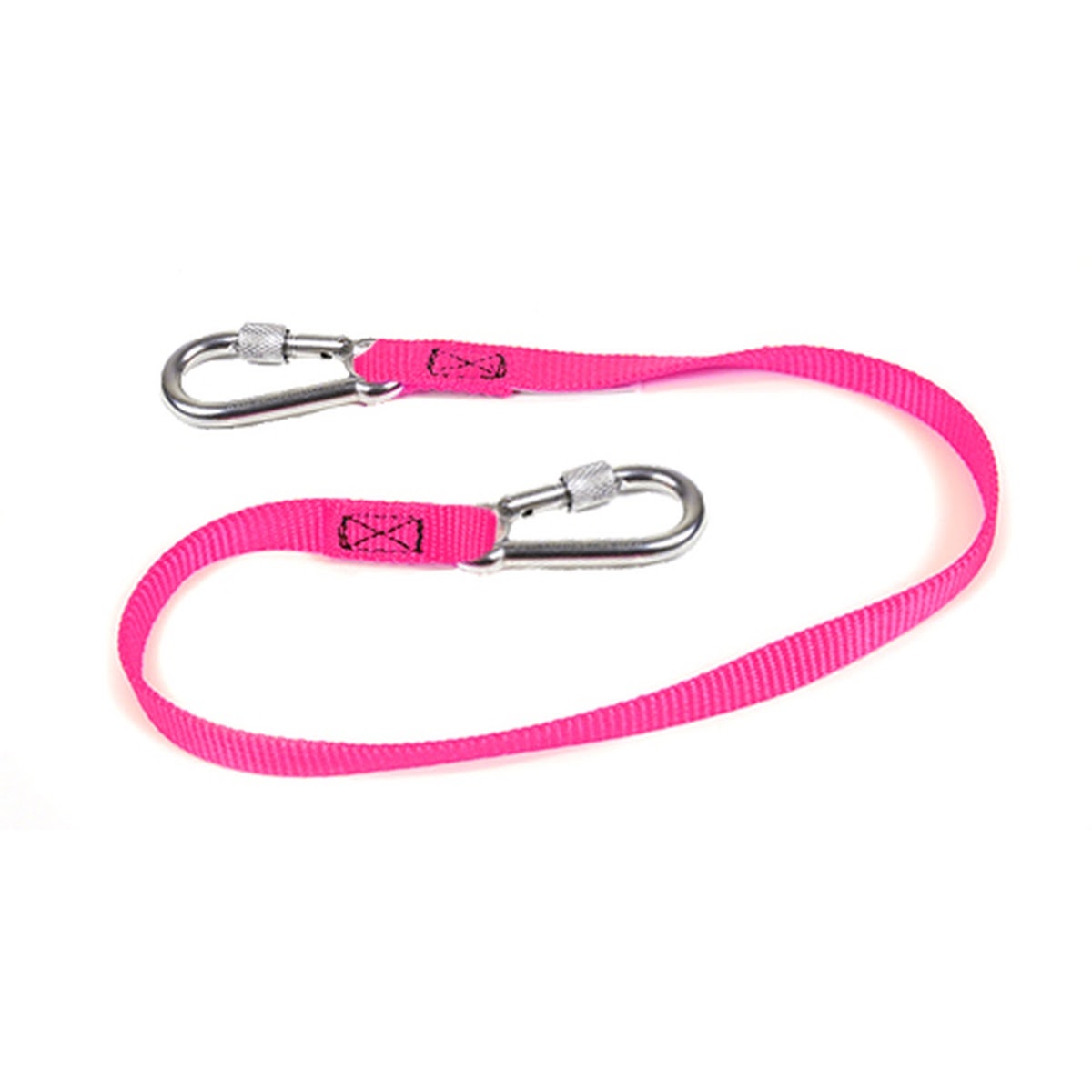 Guardian SGS24PK Pink Positive Control Tool Tether 24 in. with Screw-Gate Ends (10 Pack)