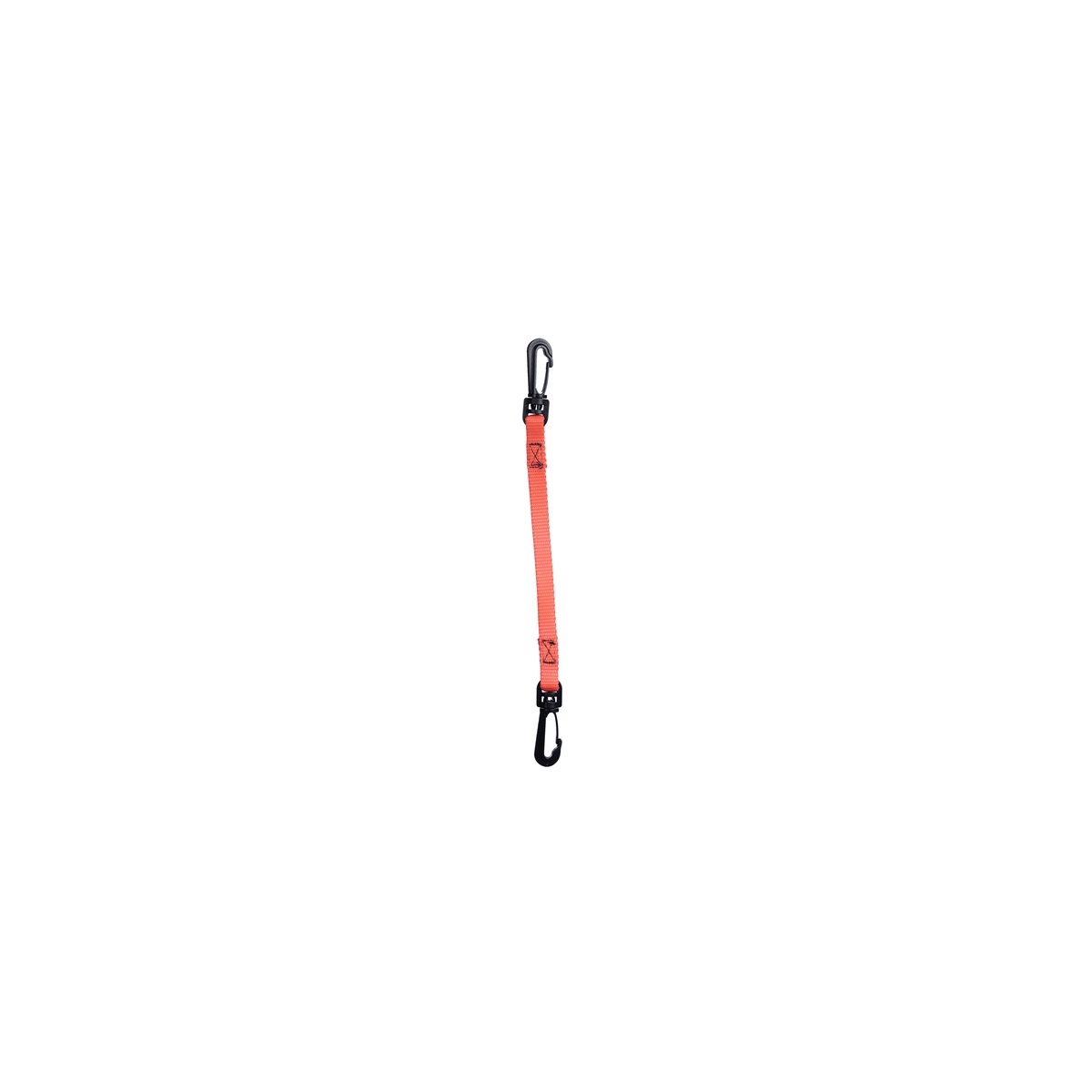 Guardian SNPS36PLOR 36 in. Orange Tool Tether with Plastic Snap Hooks for FME (10 Pack)