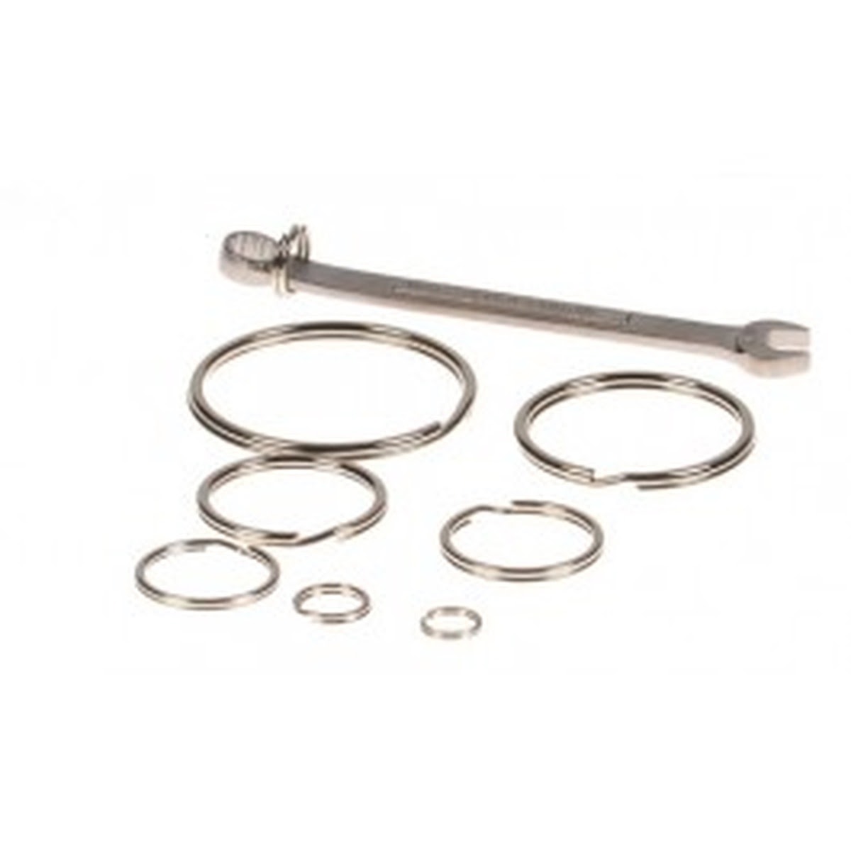 Guardian SR1 1 in Steel Split Ring Attachment Point for Dropped Object Prevention (25 Pack)