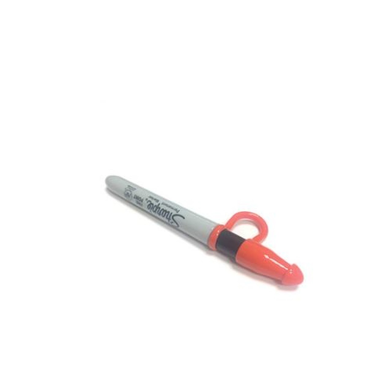 Guardian TETHCAPSHRP High Visibility Orange Tethered Cap for Sharpie Markers (25 Pack)