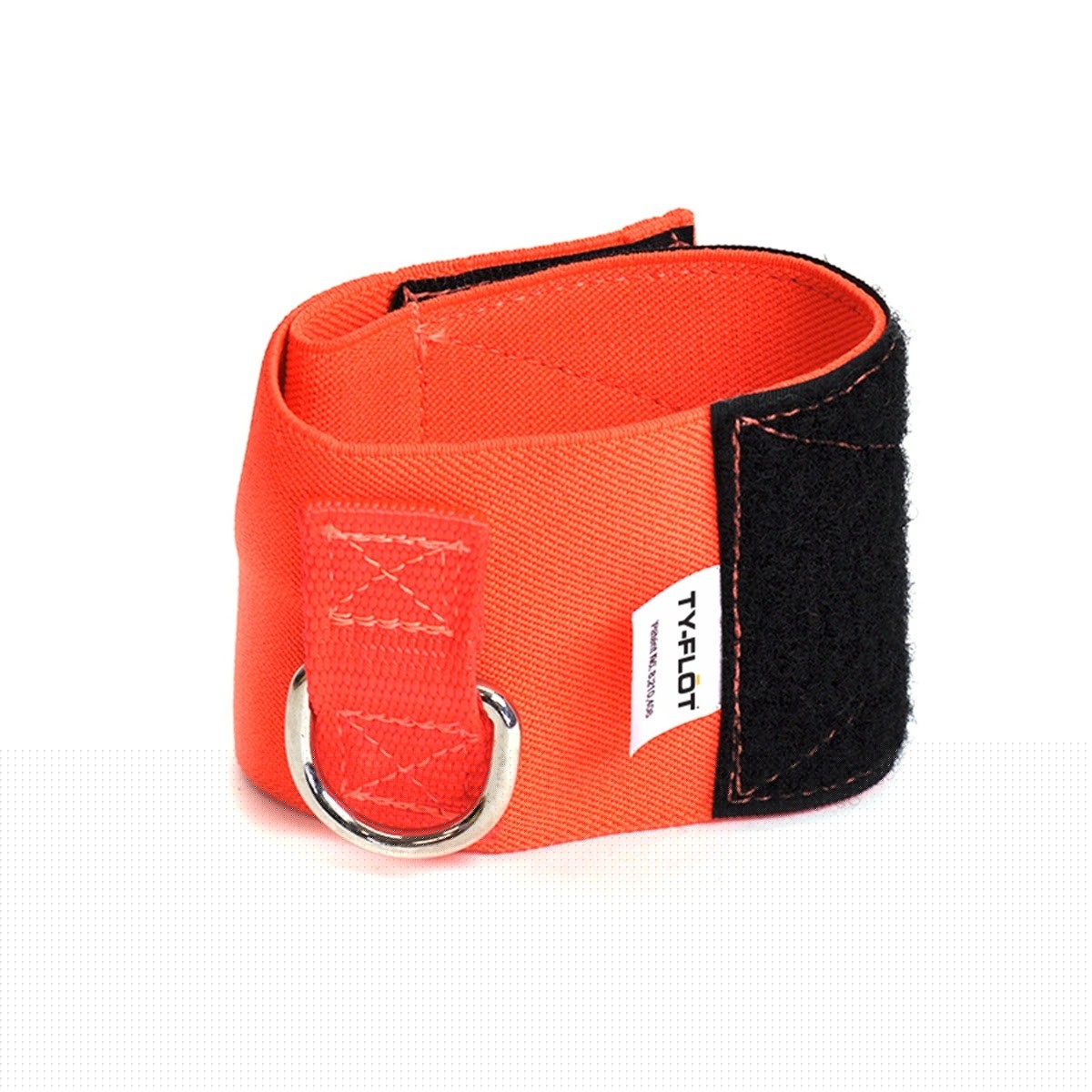 Guardian WCOR Orange Closed Loop Wrist Cuff Tether with Steel D Ring 6 lb Rating (10 Pack)