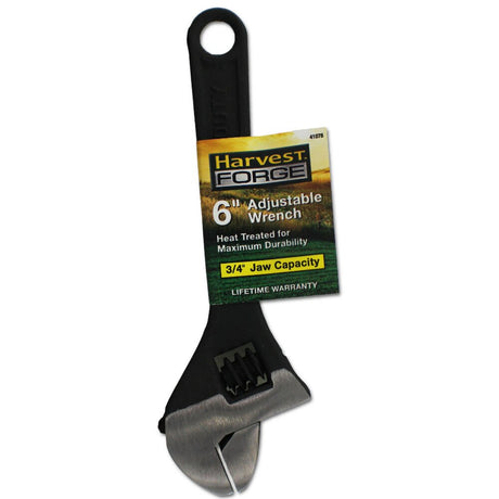 Harvest Forge 41078 Black Oxide 6" Adjustable Wrench