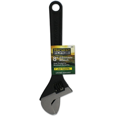 Harvest Forge 41079 Black Oxide 8" Adjustable Wrench