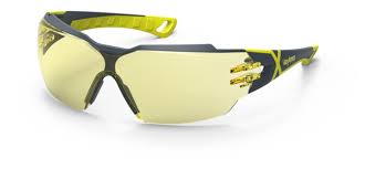 HexArmor 11-13002-02 MX300 Amber Lens TruShield Safety Glasses - 2