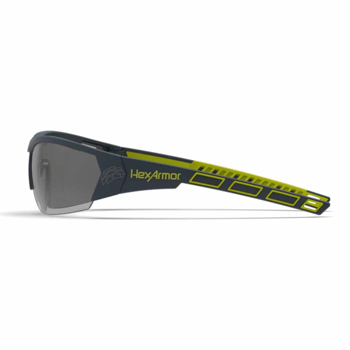 HexArmor 11-14003-02 MX250 Gray Anti-Fog Safety Glasses - 4